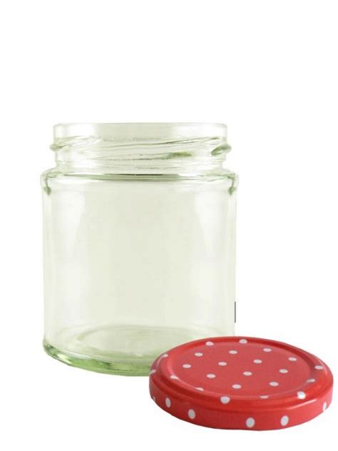 round jam jars with lids